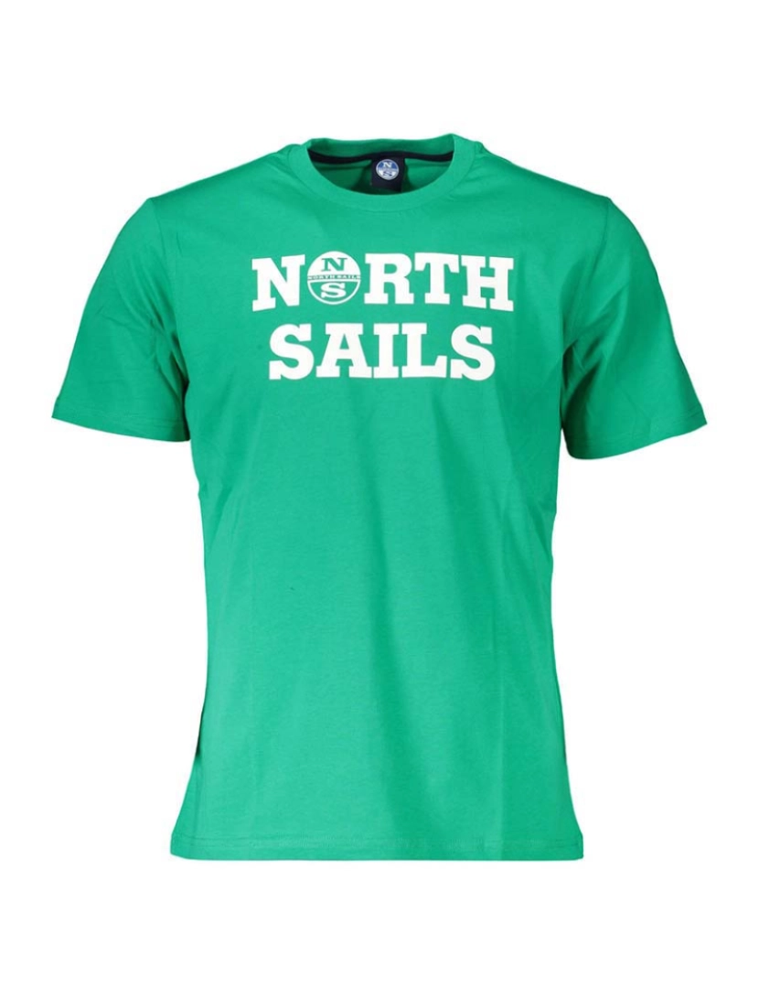 North Sails - T-Shirt de Homem  verde