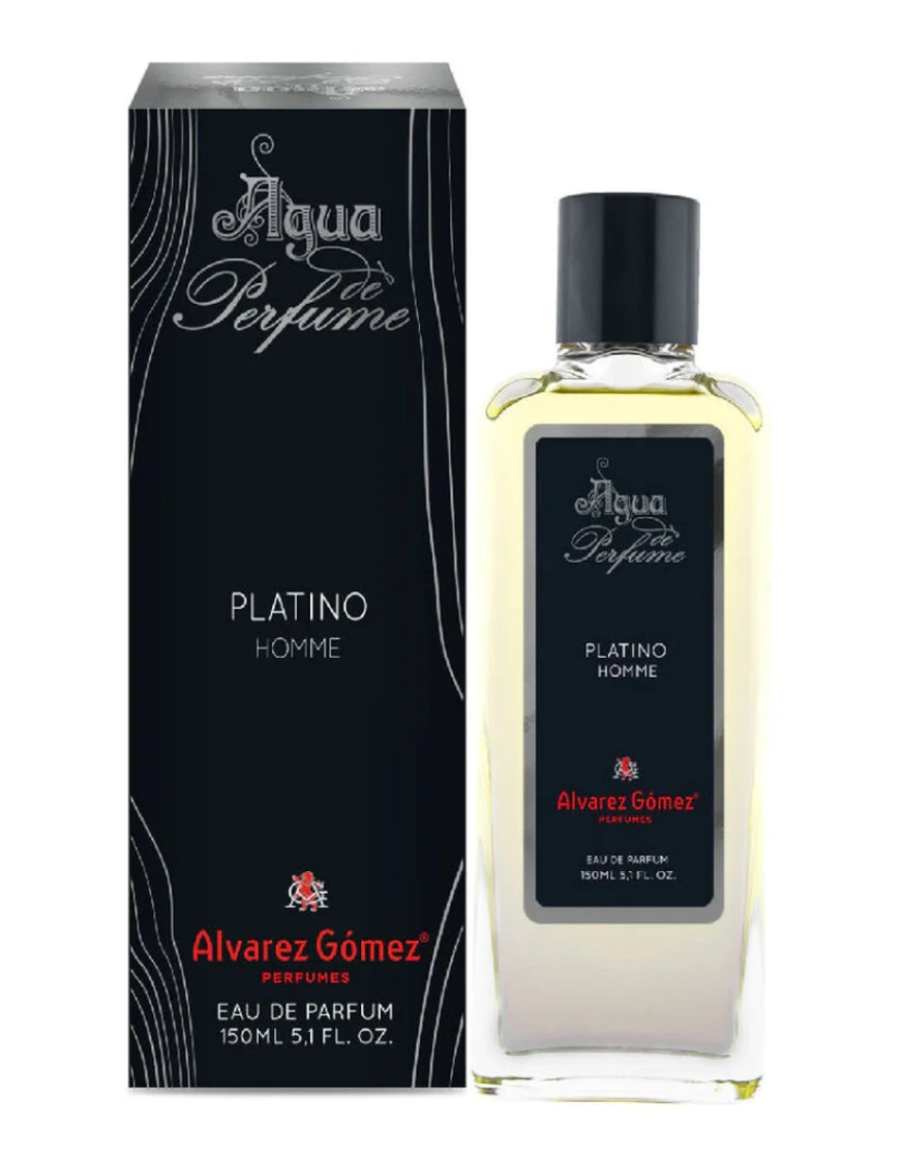 imagem de ALVAREZ GÓMEZ Platino Homme Eau De Parfum Spray 150ml1