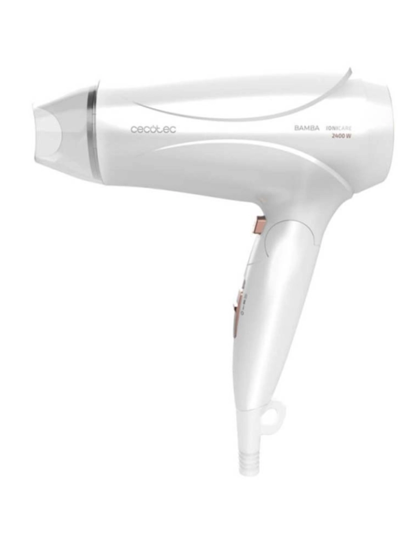 Cecotec - Secador de Cabelo Cecotec Bamba IoniCare 5400 Power&Go 2400W