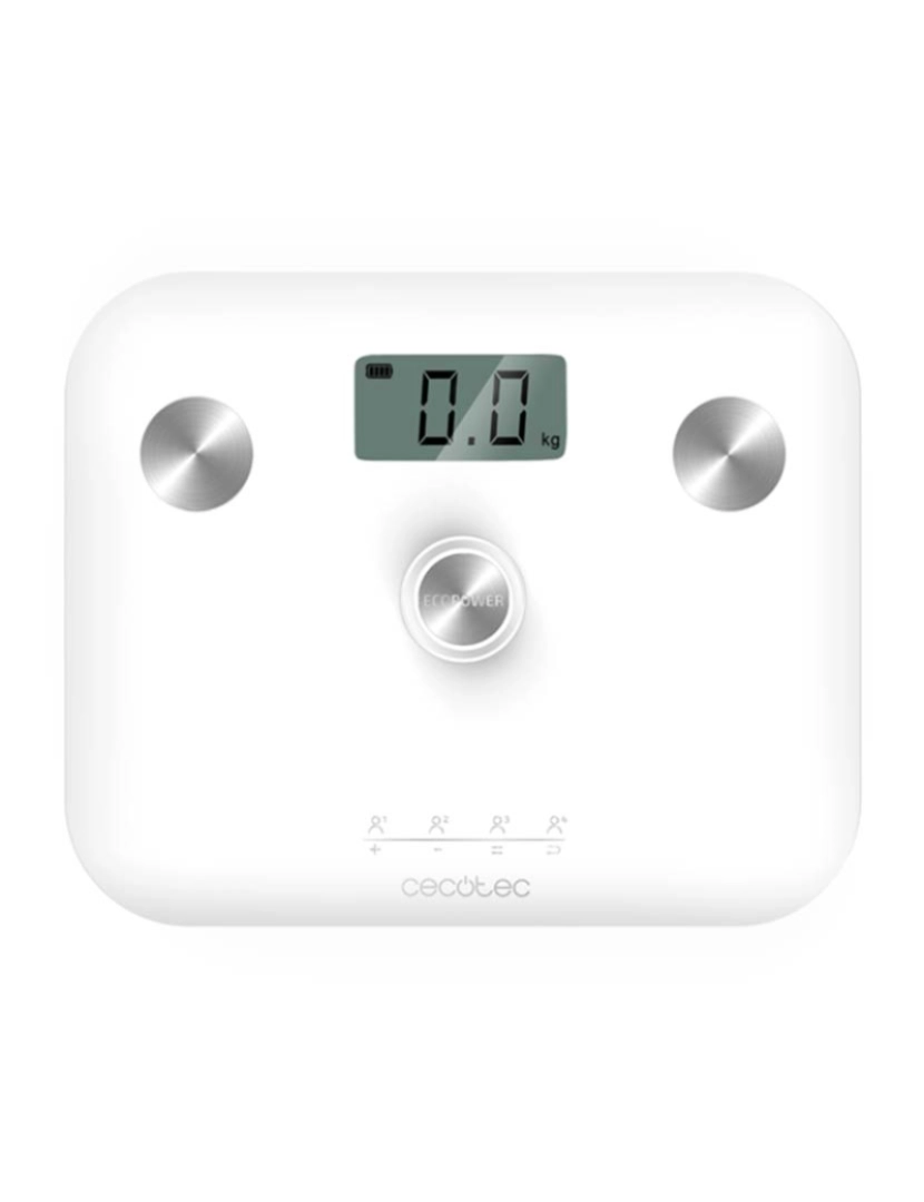 Cecotec - Balança de WC Surface Precision Ecopower 10100 (Branco)