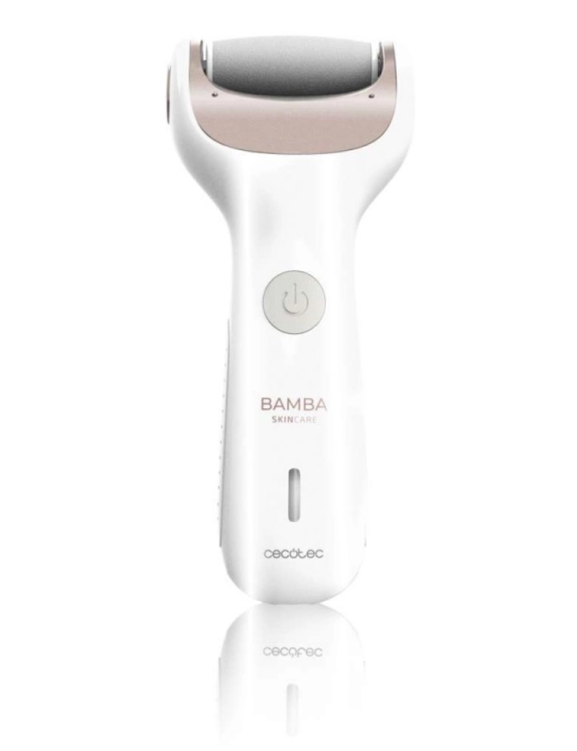 Cecotec - Lima Elétrica de Calos e Calosidades Cecotec Bamba SkinCare Silky 800 mAh Branco