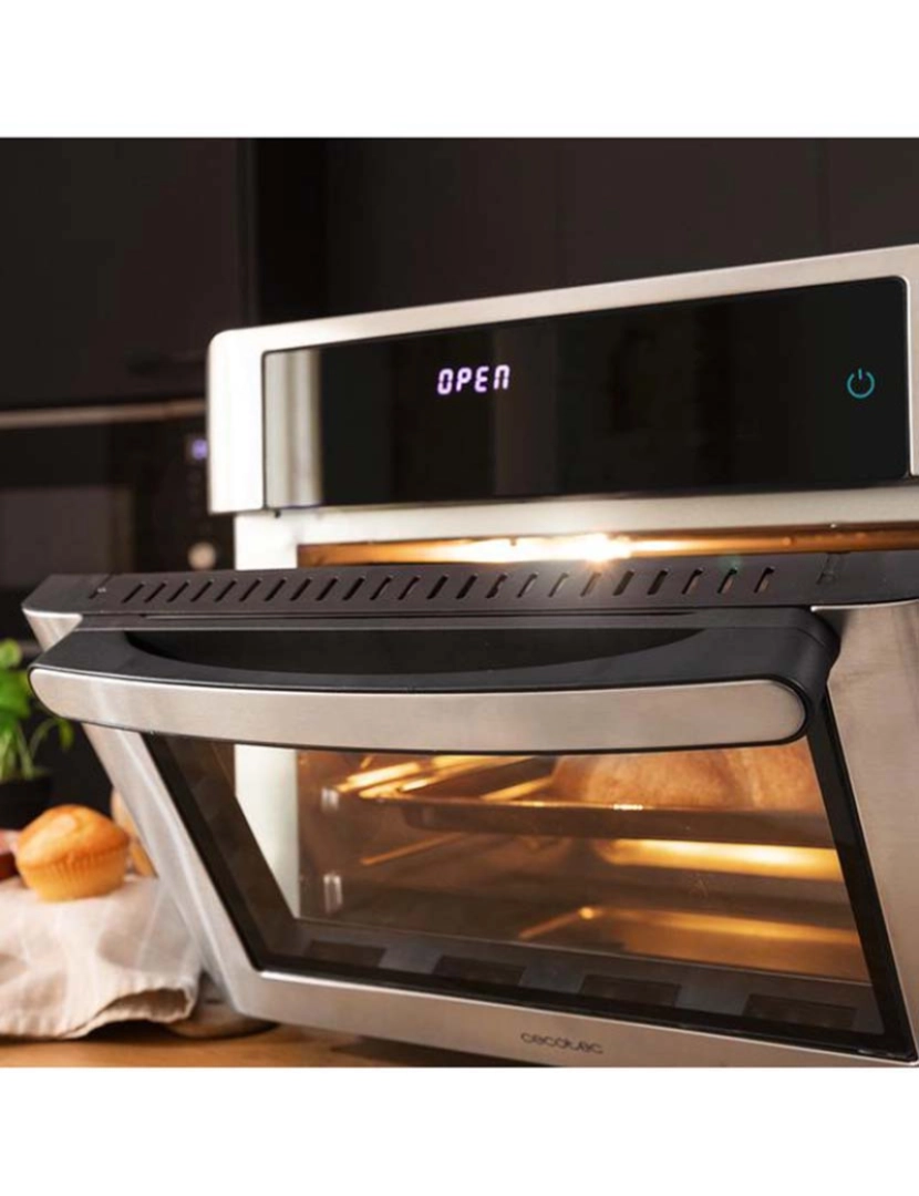 Cecotec - Forno De Convecção Bake&Fry 2500 Touch Steel