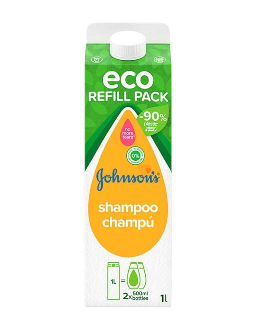 foto 1 de Eco Refill Pack Baby Chamomile Shampoo 1000 Ml