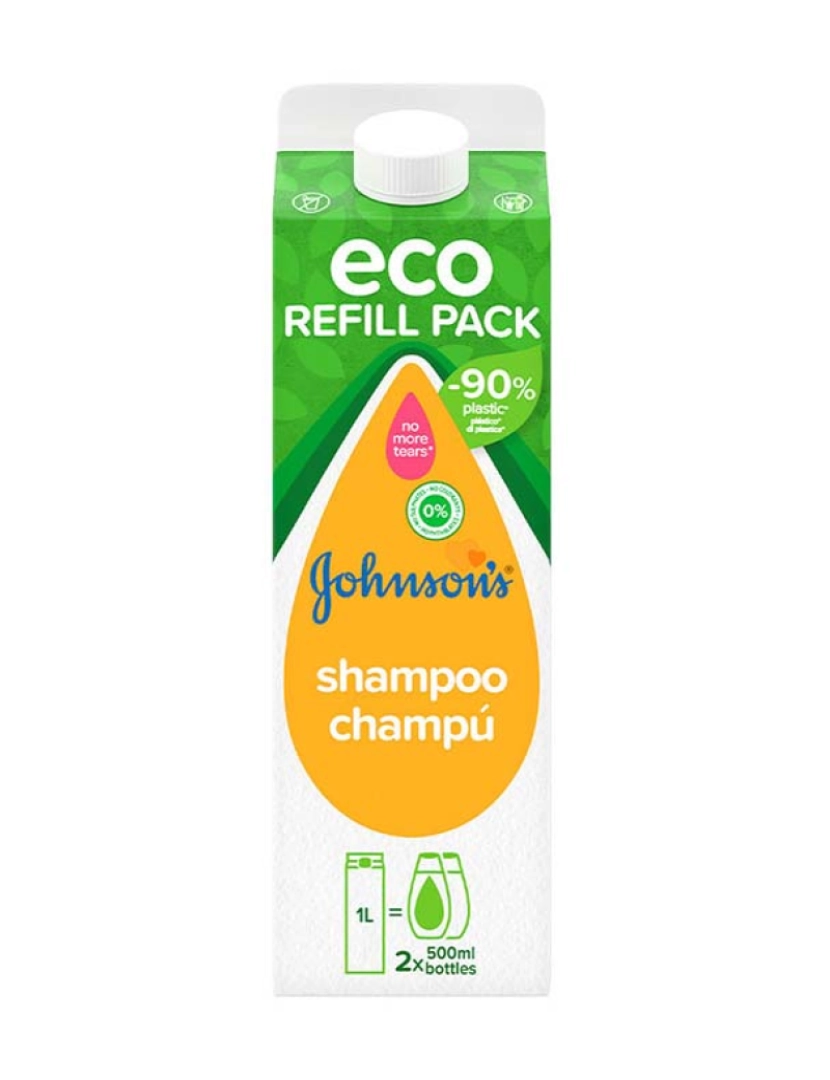 Johnson's - Eco Refill Pack Baby Original Shampoo 1000 Ml