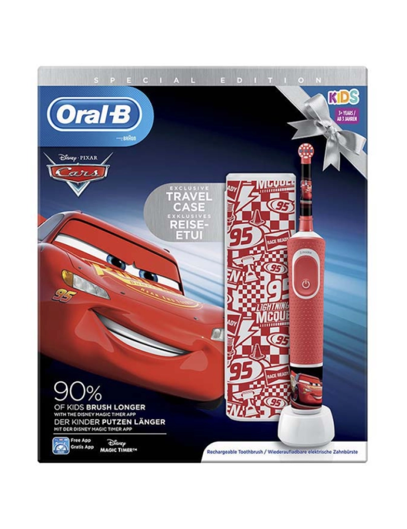 Oral-B - Vitality Infantil Cars Electric Toothbrush 1 U