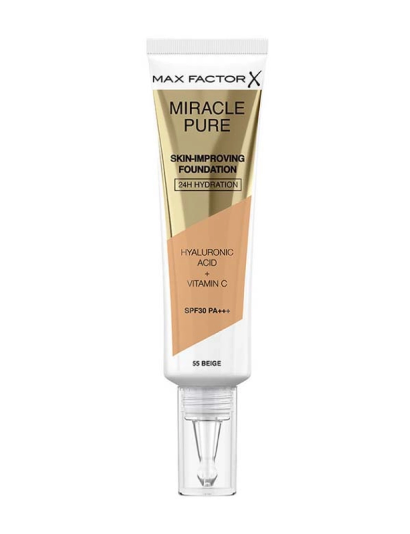 Max Factor - Base Miracle Pure Spf30 #55-Beige 30 Ml