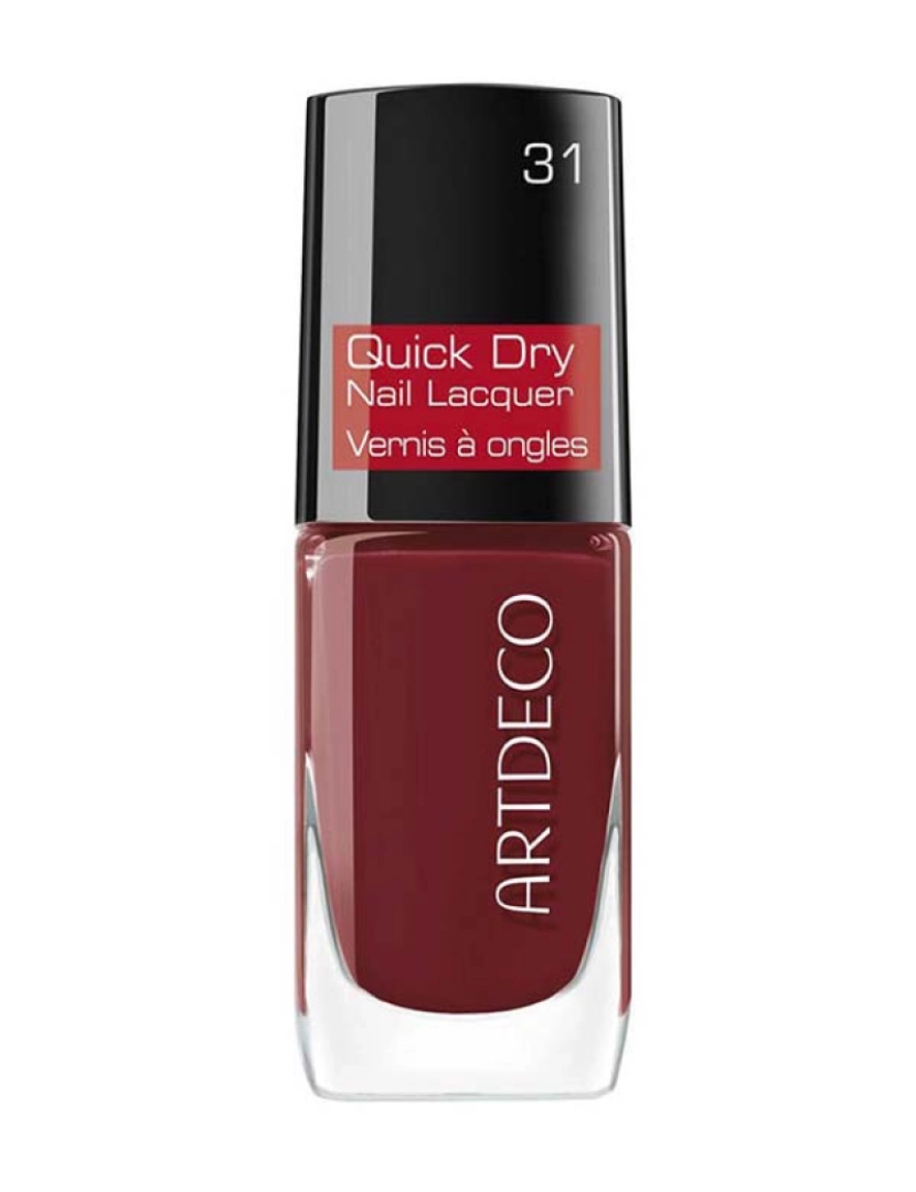 Artdeco - Quick Dry Nail Lacquer #Confident Red 10 Ml