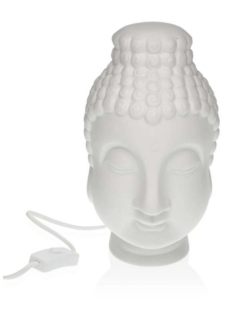 Versa - Candeeiro Mesa Gautama Buda Porcelana