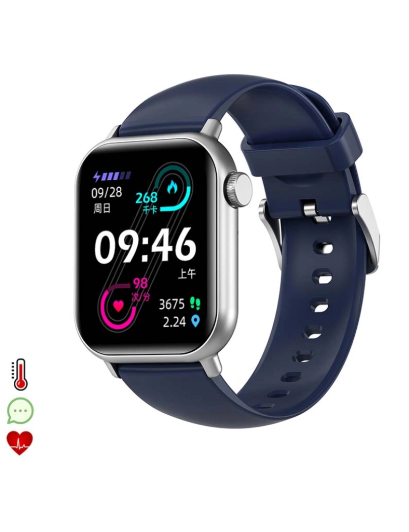 DAM - Smartwatch ZW27 Azul