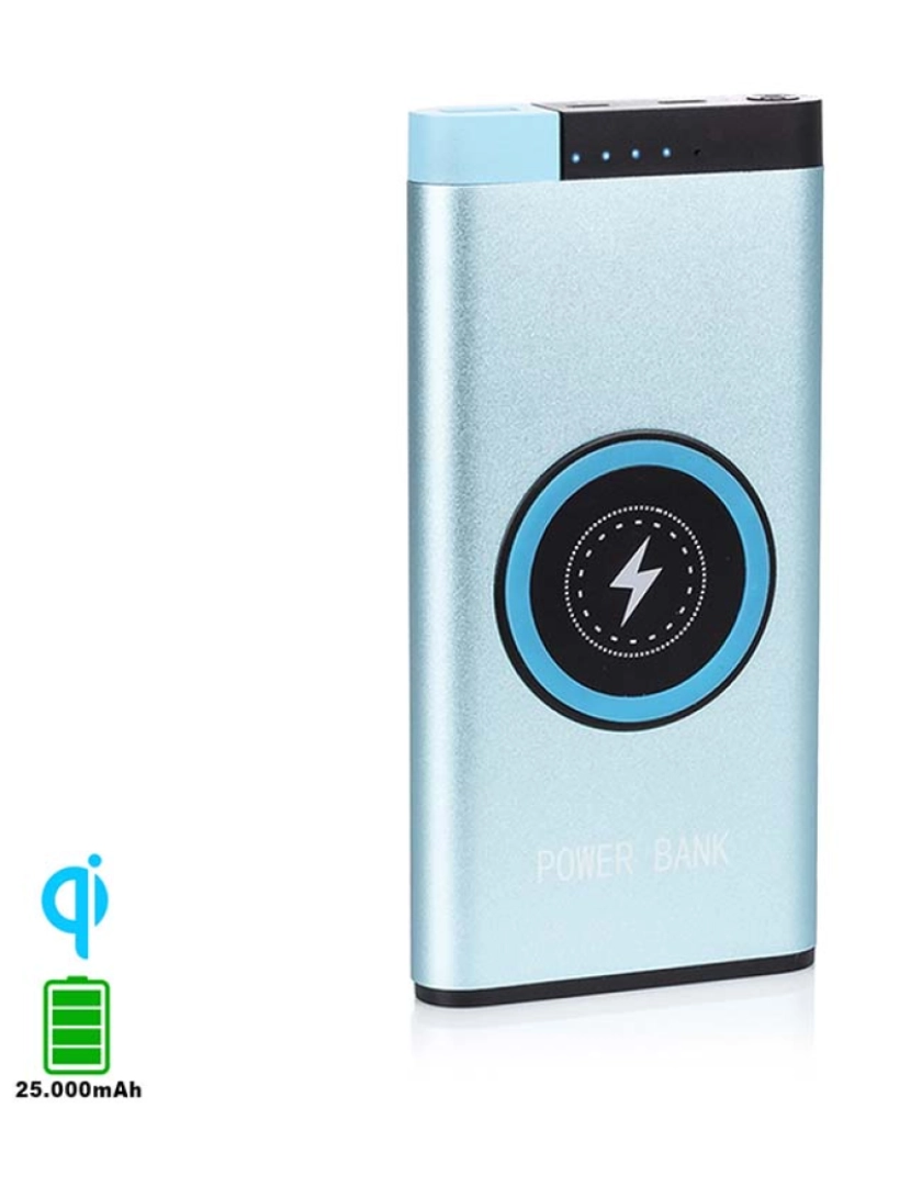 DAM - PowerBank P32 Qi 25000 mAh Azul