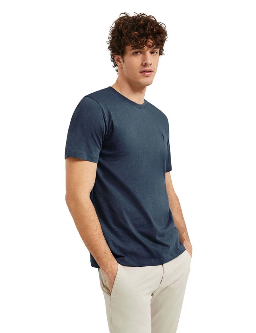 Polo Club - T-Shirt Homem Rigby Go Azul denim