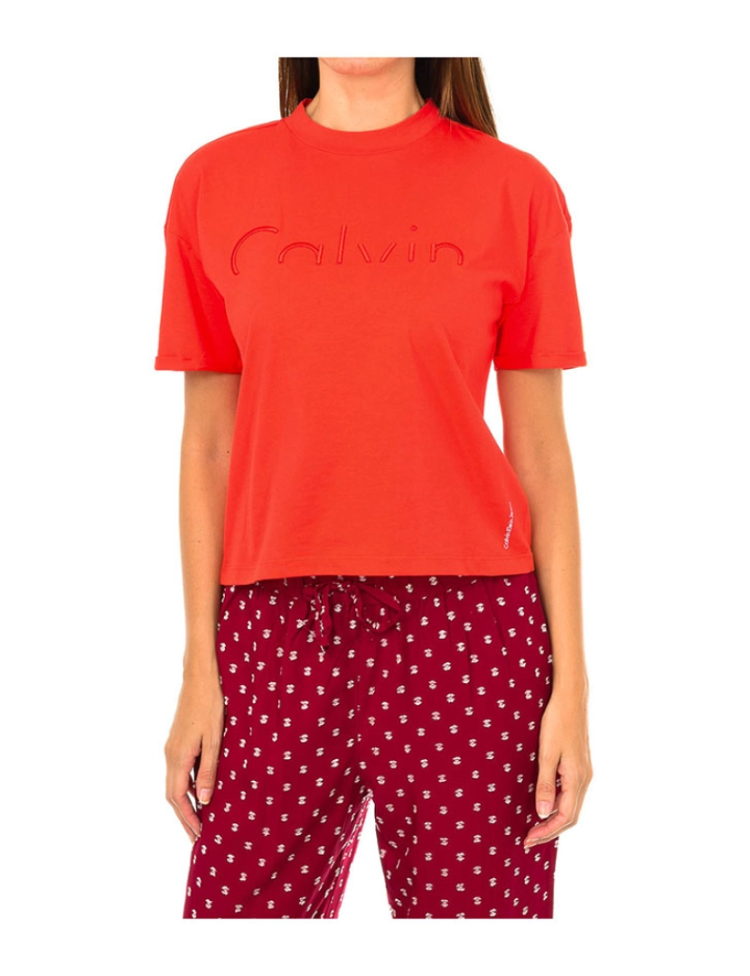 Calvin Klein - T-Shirt Senhora Vermelho