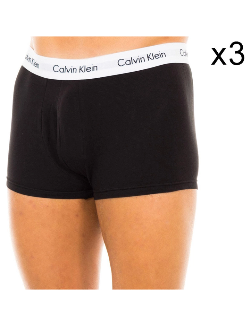 Calvin Klein - Pack 3 Boxers Homem Preto