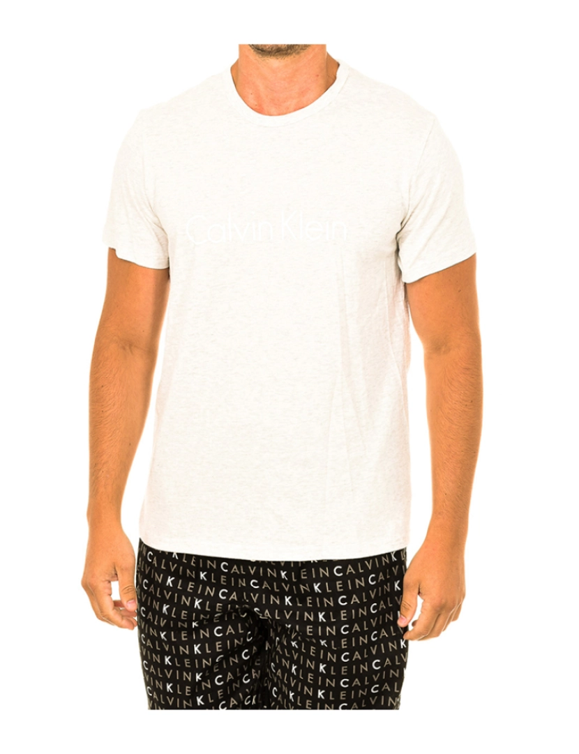 Calvin Klein - T-Shirt Homem Cinza Claro