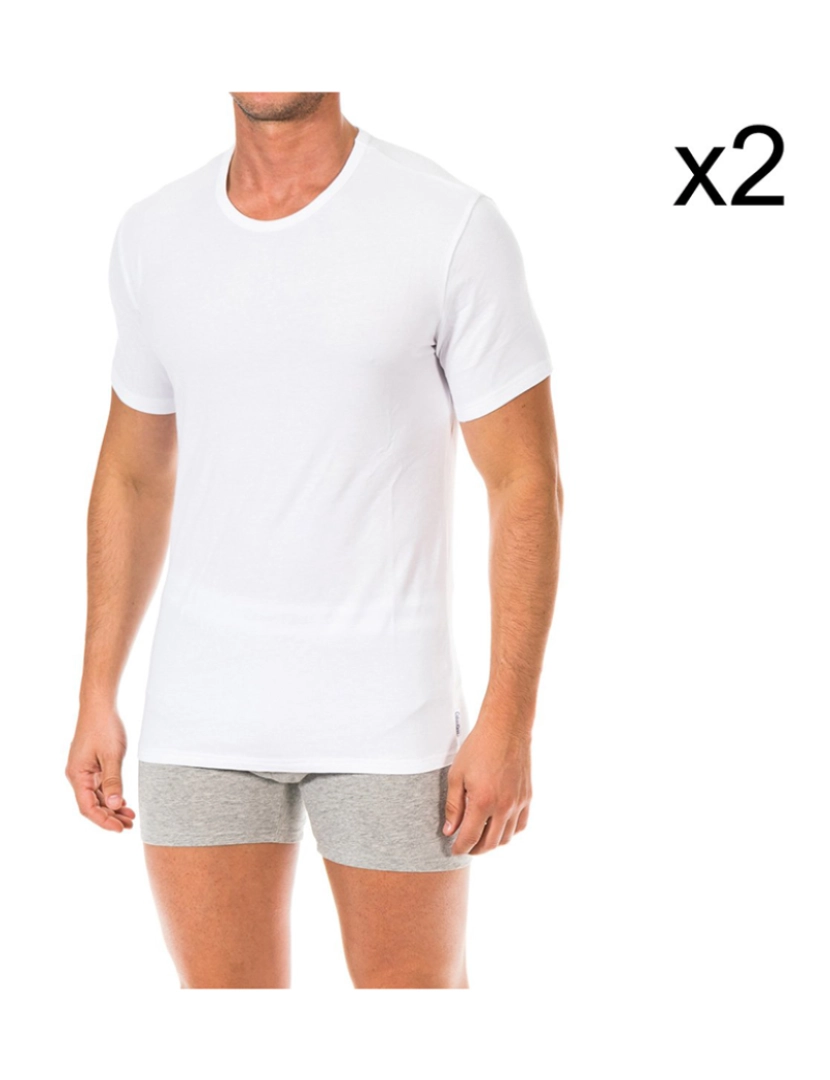 Calvin Klein - Pack 2 T-shirts Homem Branco