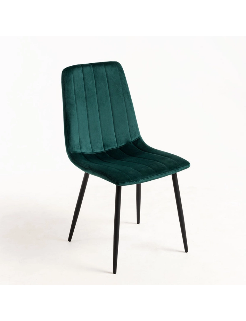 Presentes Miguel - Cadeira Liny Veludo - Verde