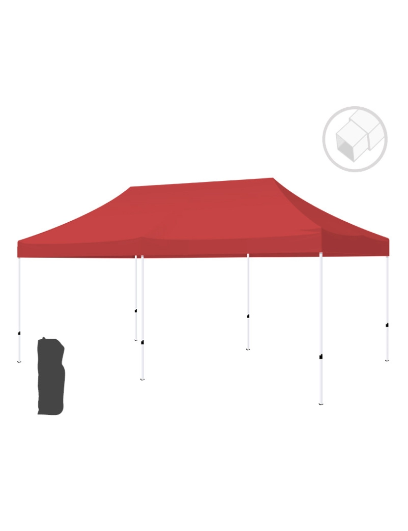 imagem de Tenda 3x6 Master - Vermelho5