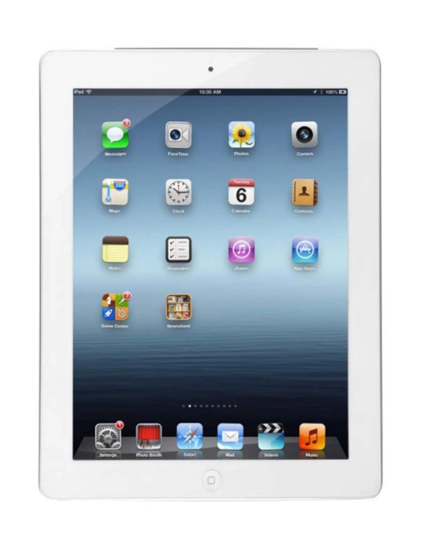 Apple - Apple iPad 4 Retina Display 32GB WiFi + Cellular Branco