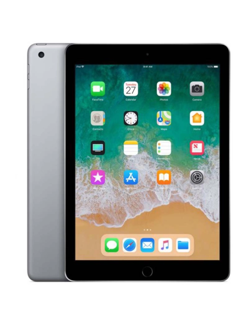 Apple - Apple iPad 9.7(2018) 128GB WiFi + Cellular Grau B