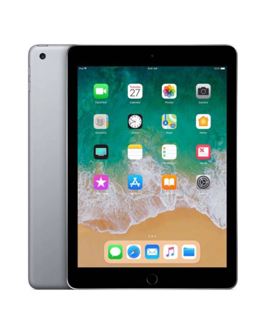 Apple - Apple iPad 9.7(2018) 128GB WiFi + Cellular Grau B Grau B