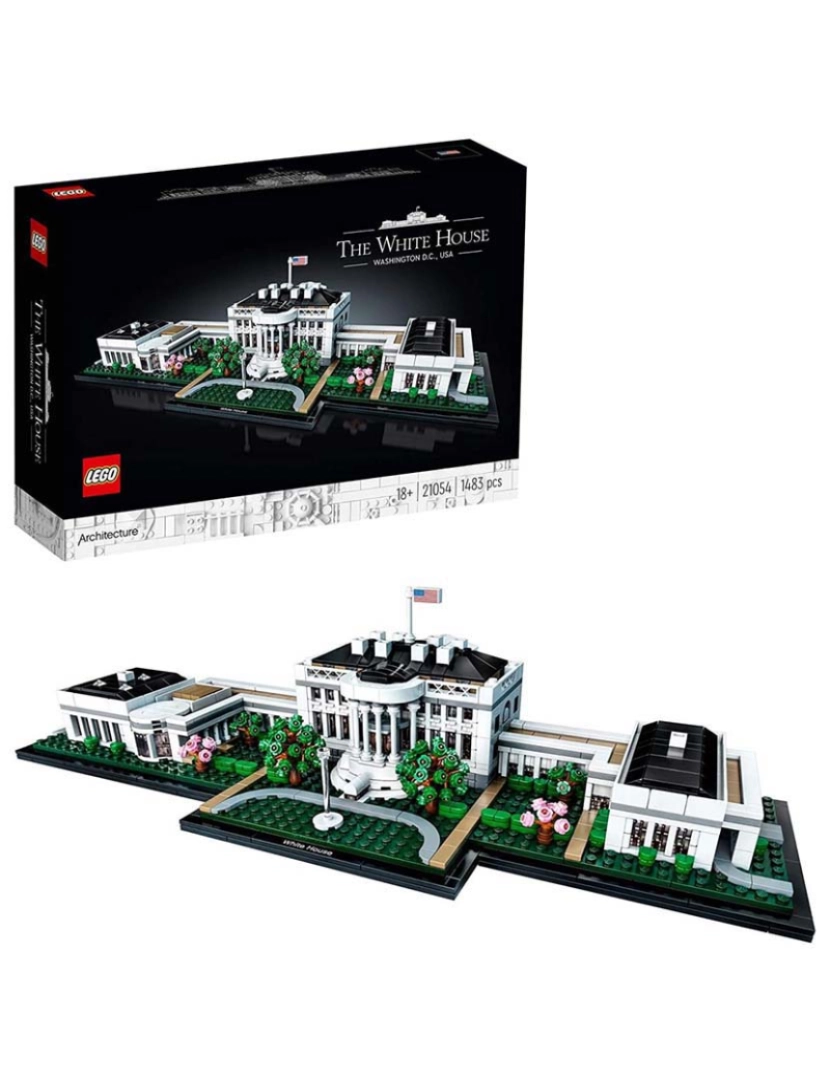 Lego - Lego Arquitetura Casa Branca 21054