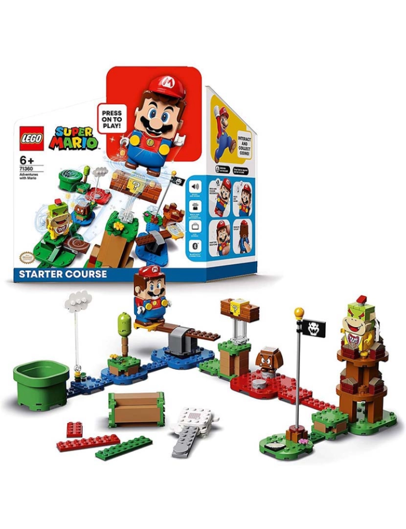 Lego - Lego Super Mario Aventura Com Mario 71360