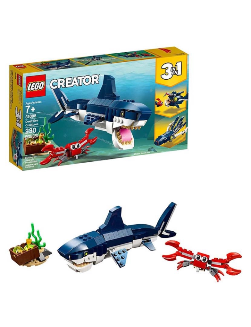 Lego - Lego Creator Criaturas Do Fundo Do Mar