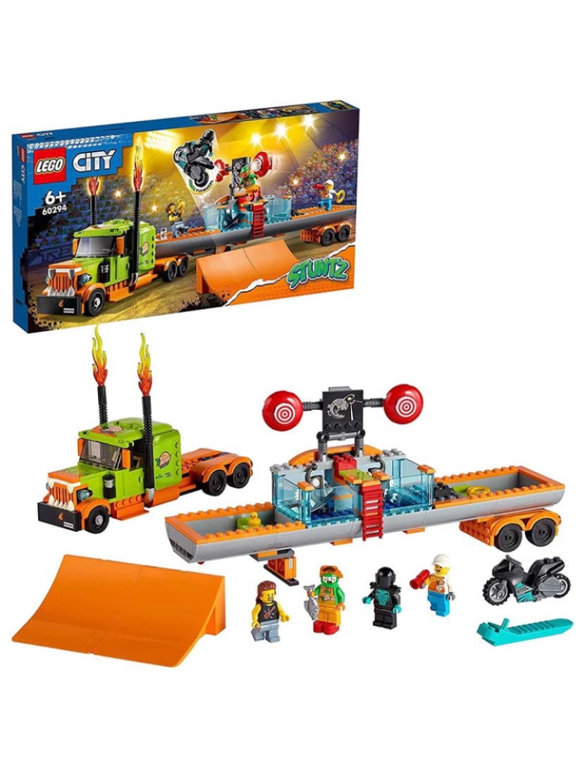 Lego -  Lego City Espetáculo de Veículos De Acrobacias