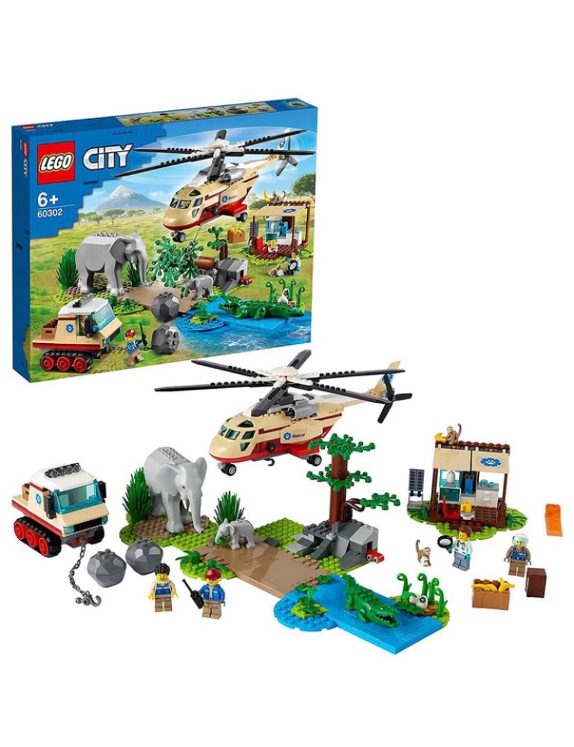 Lego - Lego City Operação Salvamento Animais Selvagens