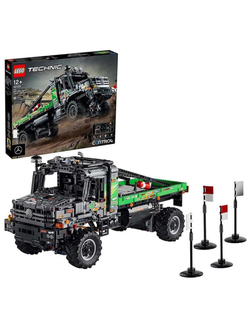 Lego - Lego Technic Camião Tes.Mer.Benz Zetros 4X4 42129