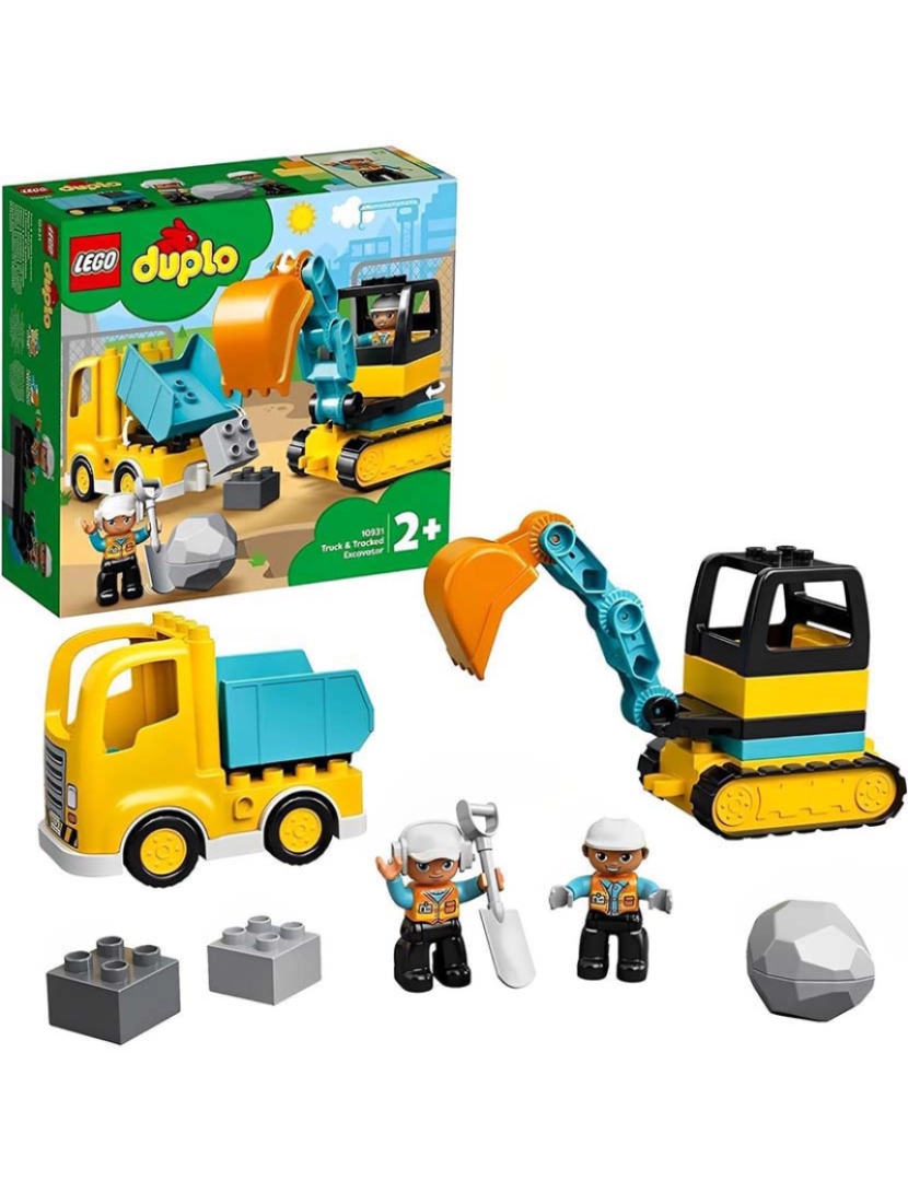 Lego - Lego Duplo Camião Escavadora De Lagartas 10931