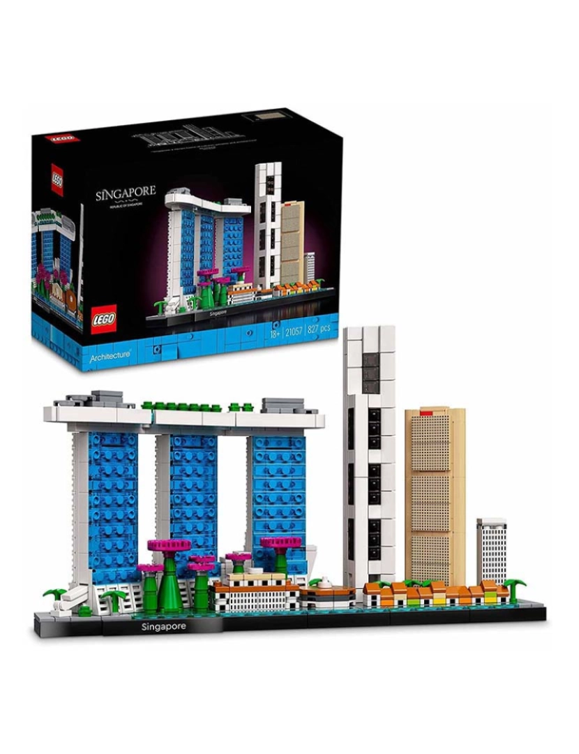 Lego - Lego Arquitetura Singapura 