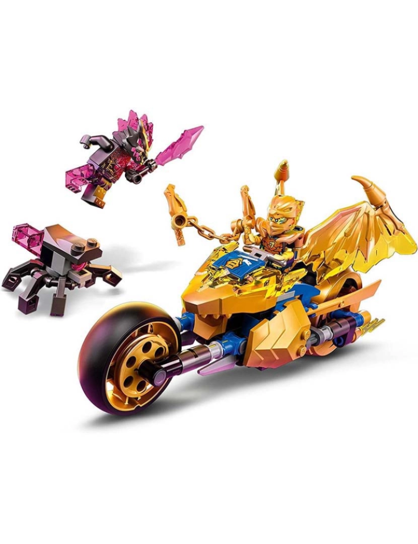 imagem de Lego Ninjago A Mota Dragão Dourado Do Jay 717683