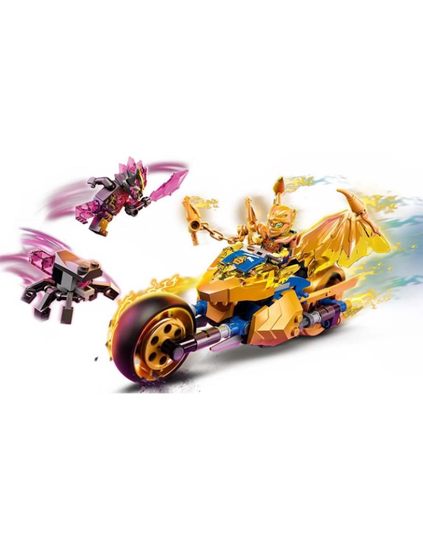 imagem de Lego Ninjago A Mota Dragão Dourado Do Jay 717687