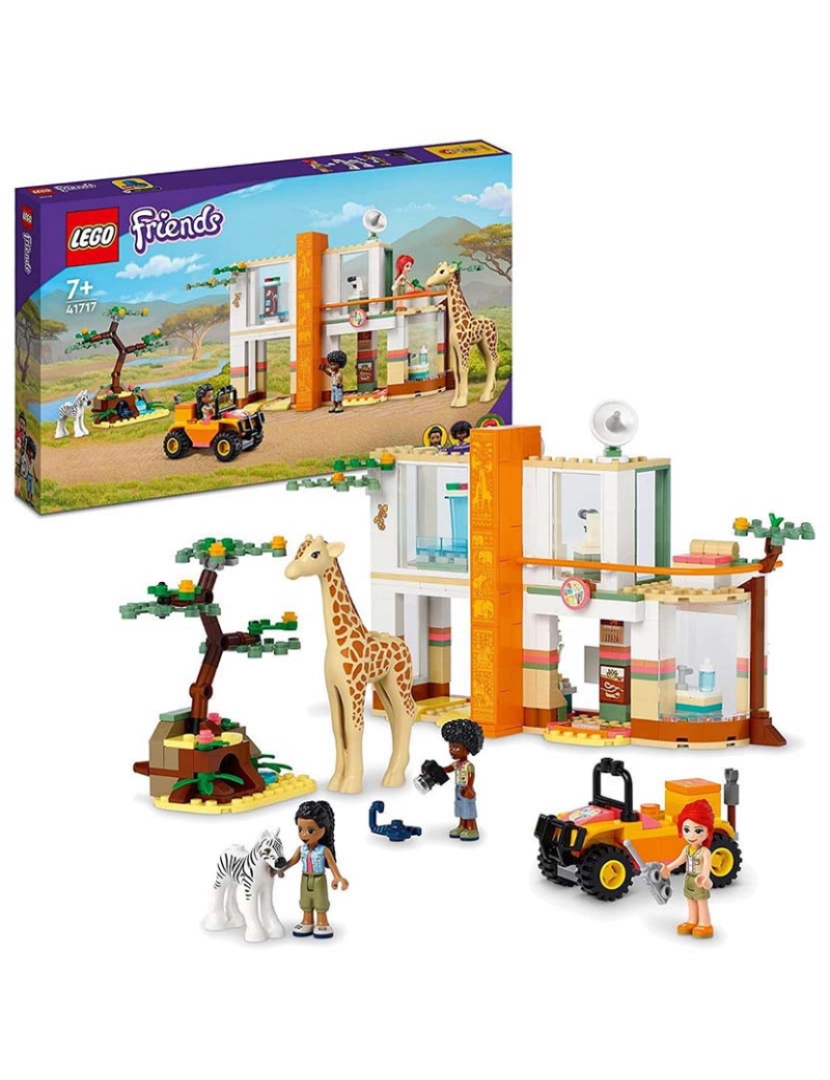 Lego - LEGO FRIENDS ABRIGO DA VIDA SELVAGEM DA MIA 41717