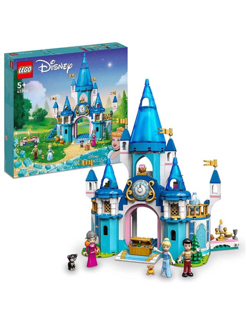 Lego - Lego Disney Castelo Cinderela Princ. Encant. 