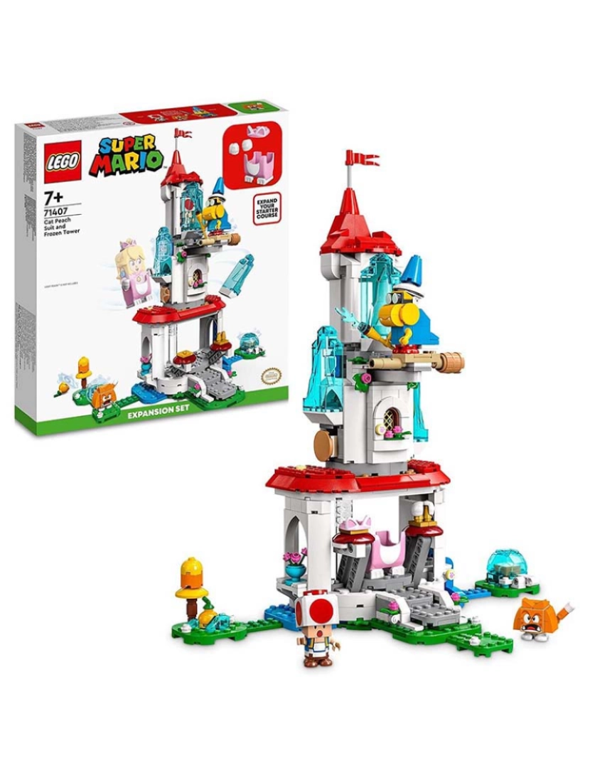 Lego - Lego Super Mario Set Ex.Torre Conge.Fa.Peach 71407