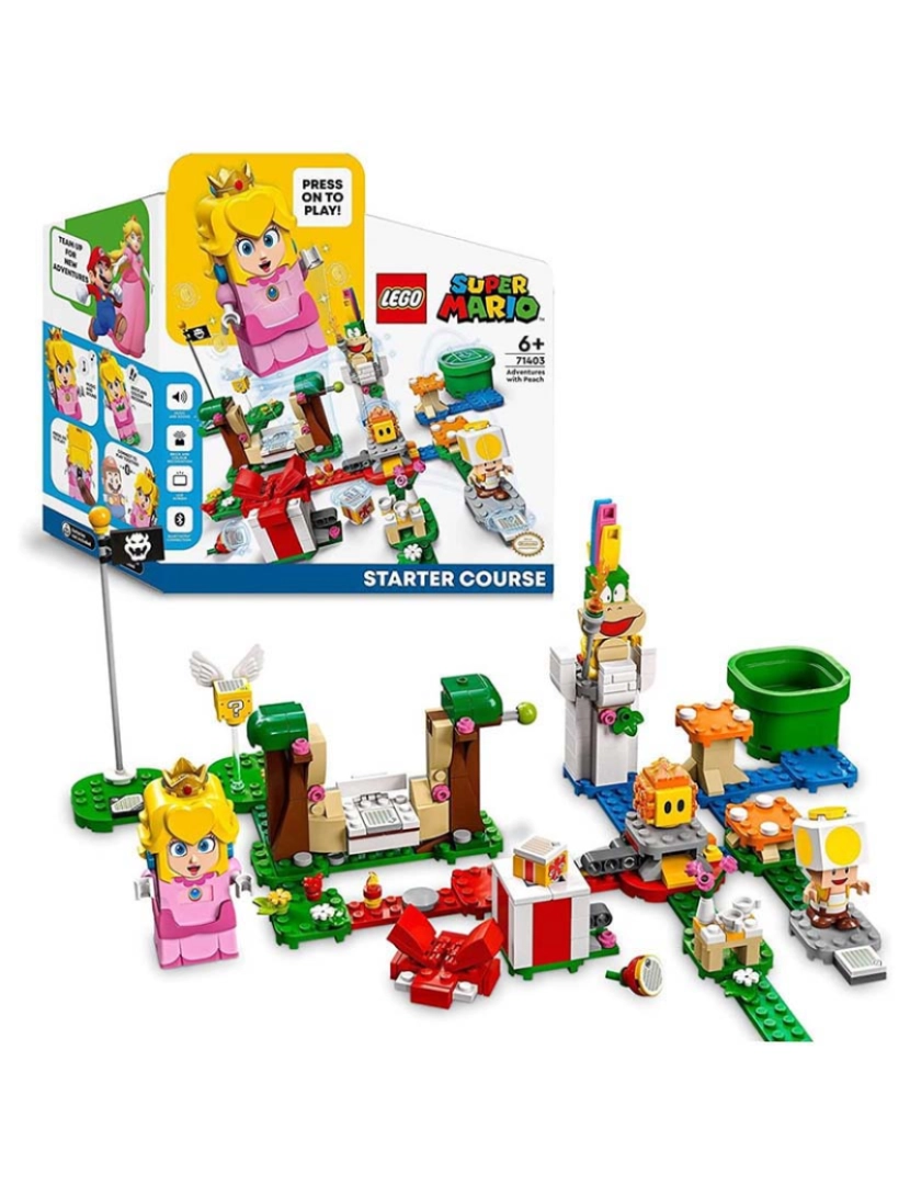 Lego - Lego Super Mario Pack Inicial Aventu.Peach 71403