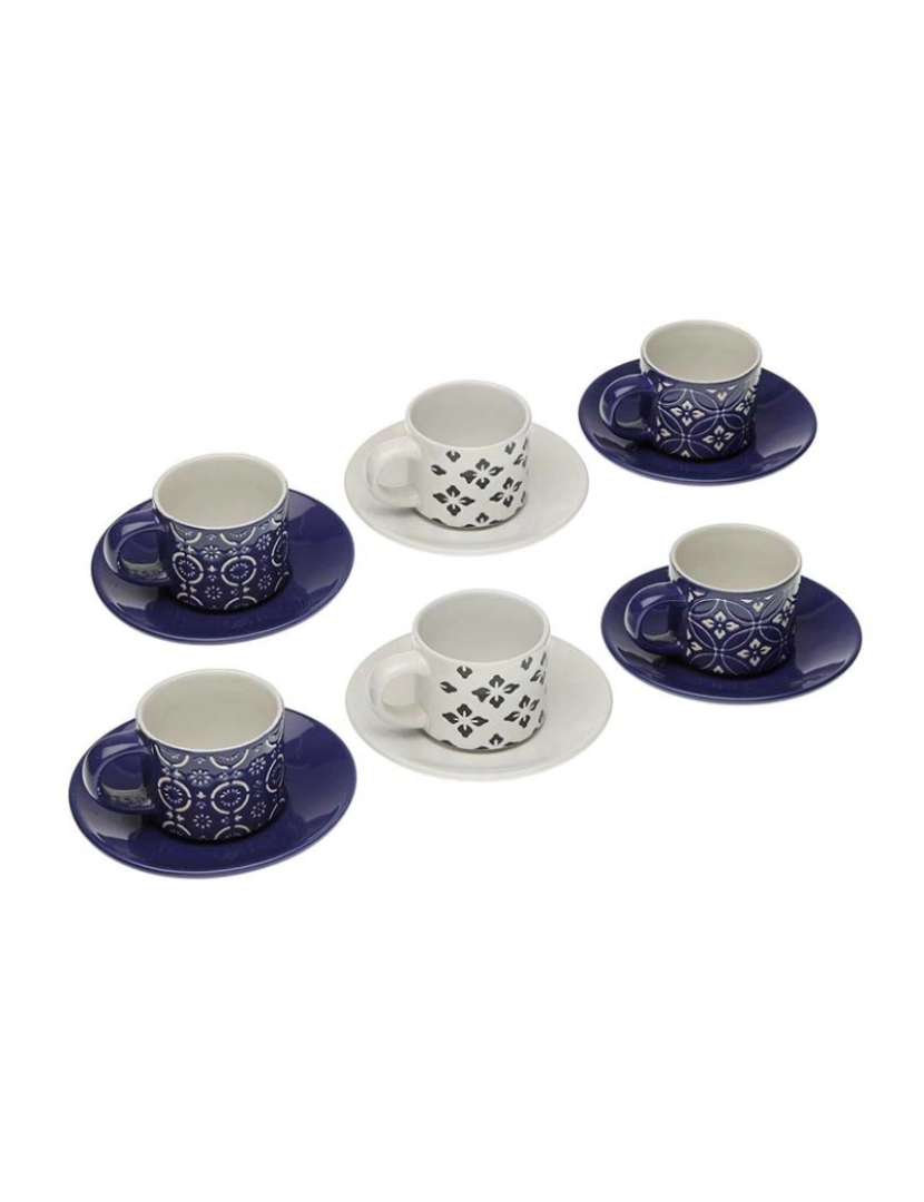 Versa - Conjunto Chávenas Café Regina Cerâmica 6pcs