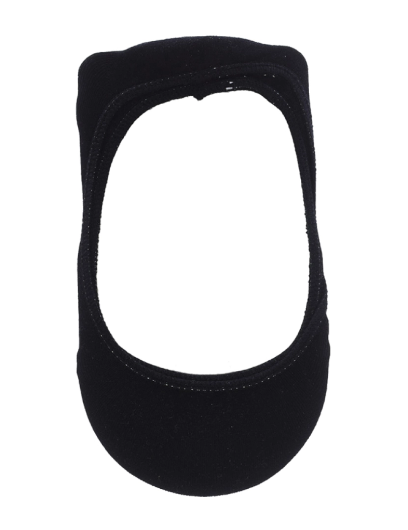 DIM - Pack 2 Meias Sublim Foot Protector Senhora Preto