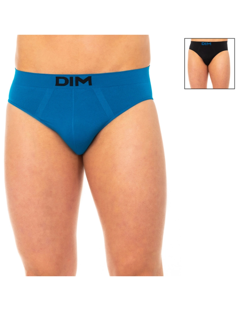 DIM - Pack 2 Slips Homem Azul e Preto
