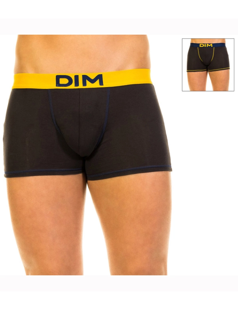 DIM - Pack 2 Boxers Homem Amarelo e Preto 