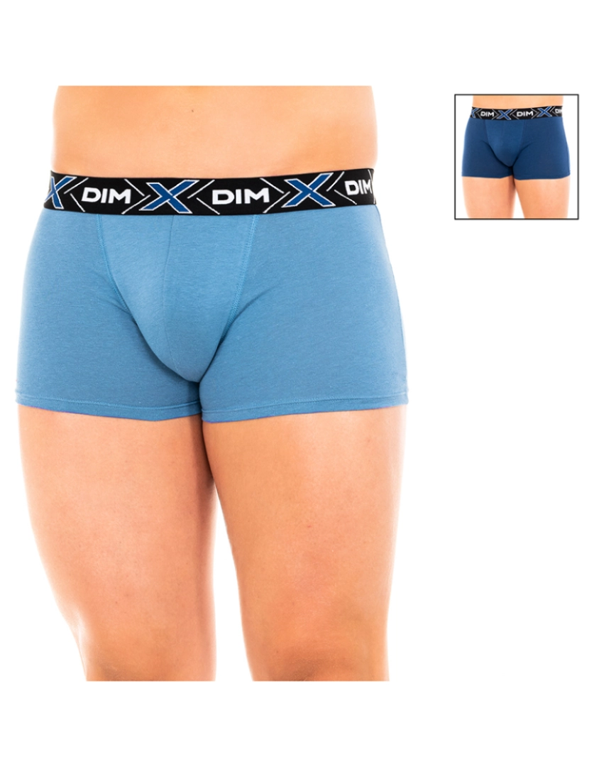 DIM - Pack 2 Boxers Thermoregulation Act. Homem Azul