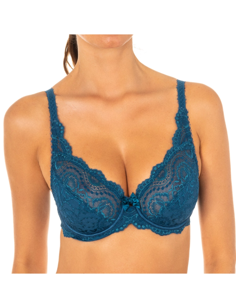 Playtex - Soutien Underwired Senhora Azul