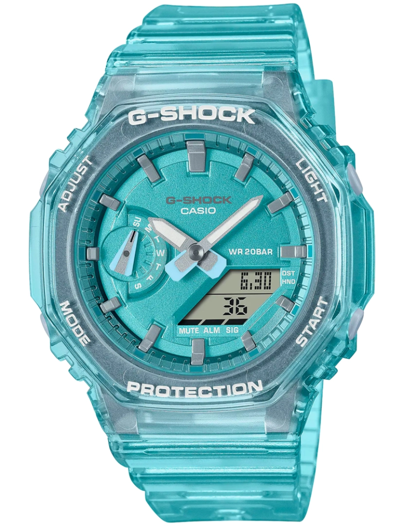 Casio - Relógio Homem G-Shock Azul turquesa