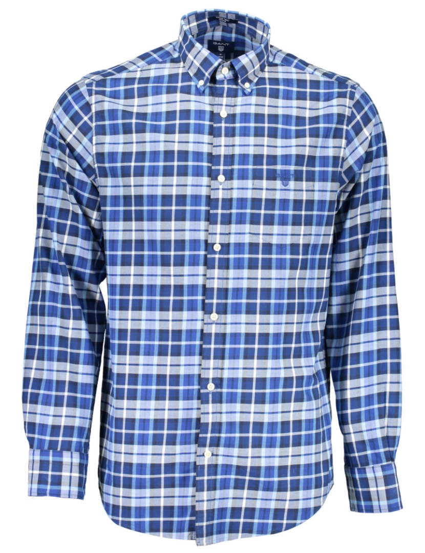 Gant - Camisa M. Comprida Homem Azul