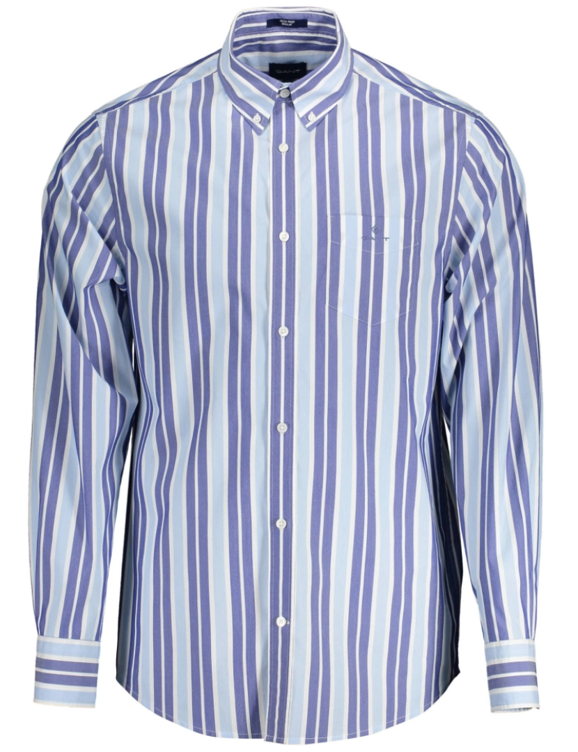 Gant - Camisa M. Comprida Homem Azul