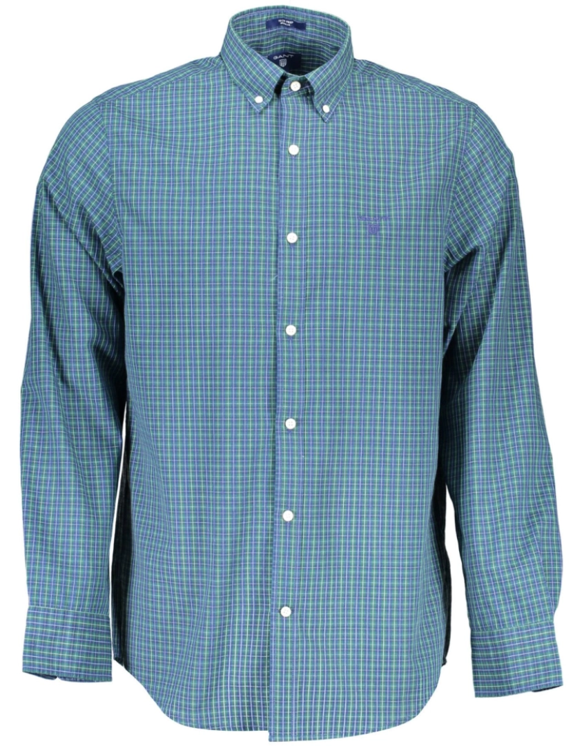 Gant - Camisa M. Comprida Homem Azul