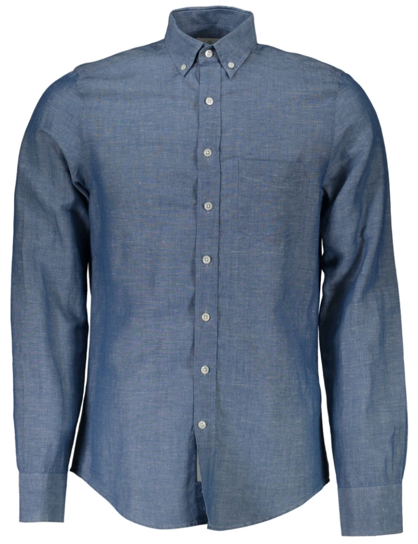 Gant - Camisa M. Comprida Homem Azul