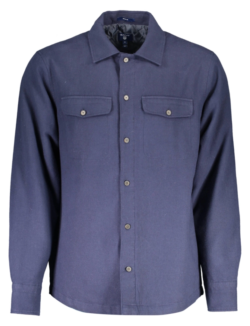 Gant - Camisa M. Comprida Homem Azul